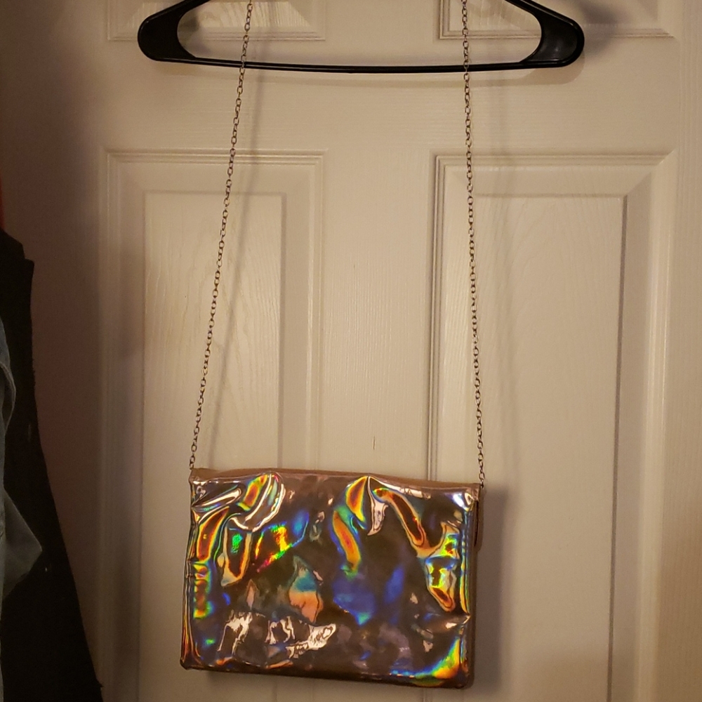 Polyurethane Crossbody/Clutch - Picture 6 of 8